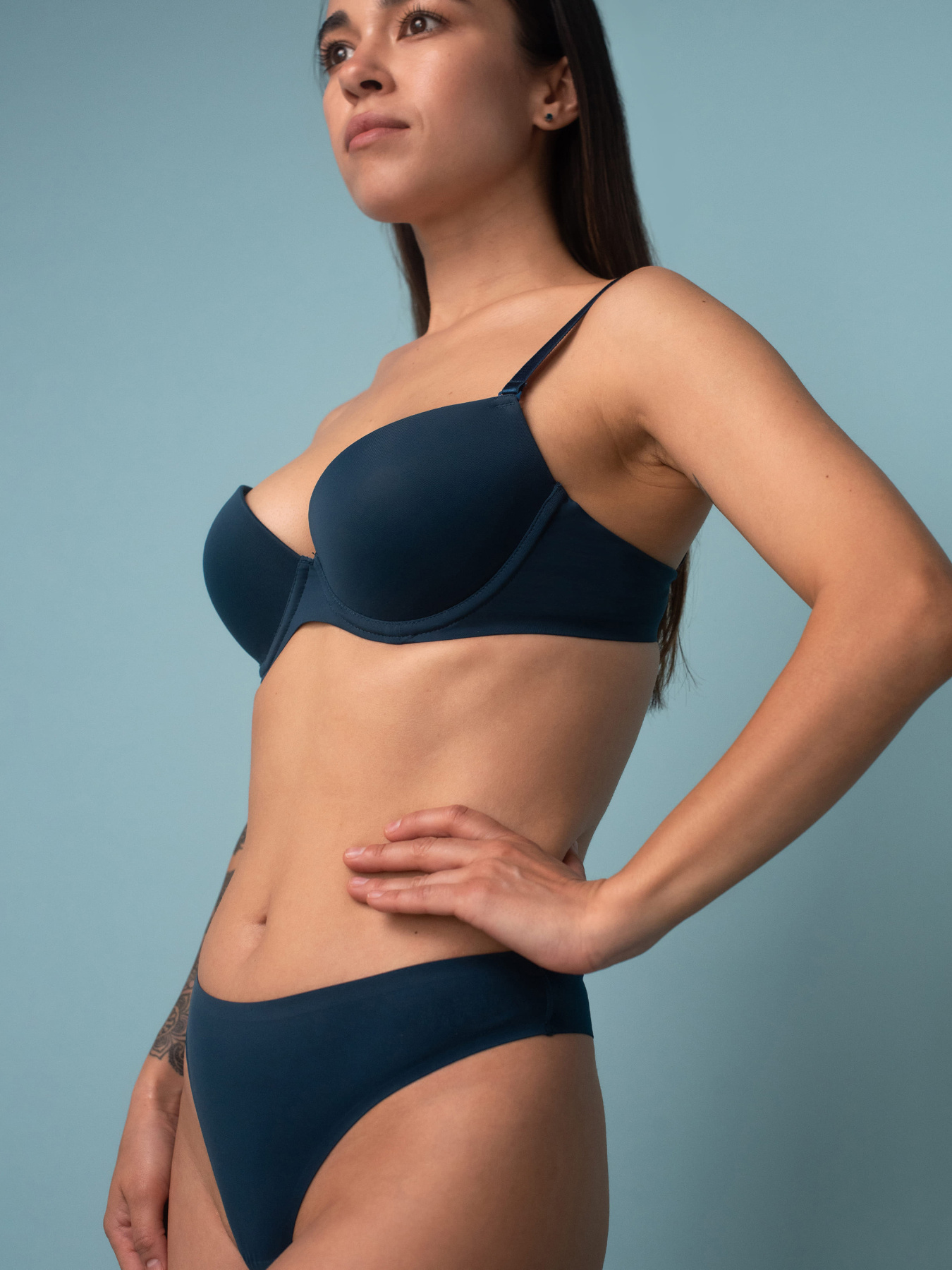 Бюстгальтер Brabrabra модель SLZ19801076_aquamarine Фото