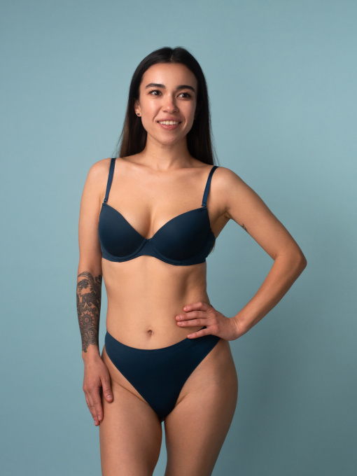 Бюстгальтер Brabrabra модель SLZ19801076_aquamarine Фото