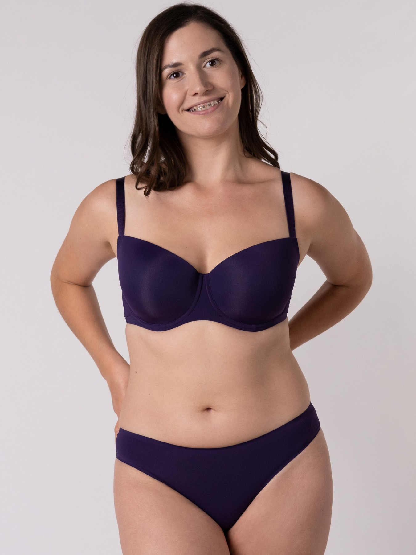 Бюстгальтер Brabrabra модель SLZ19801033_blackberry Фото