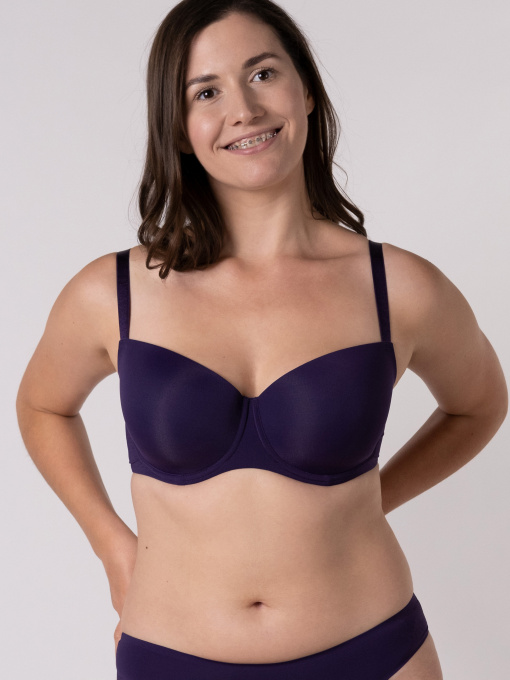 Бюстгальтер Brabrabra модель SLZ19801033_blackberry Фото