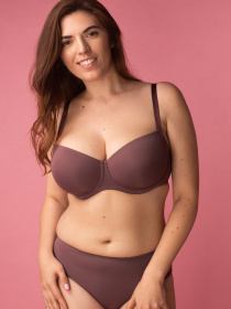 Бюстгальтер Brabrabra модель SLZ19801033_grape Фото