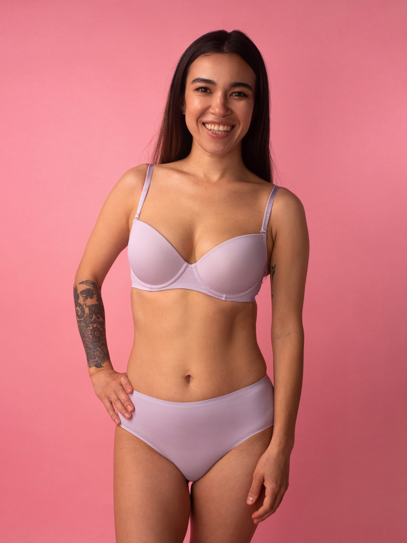 Бюстгальтер Brabrabra модель SLZ19801076_purple Фото