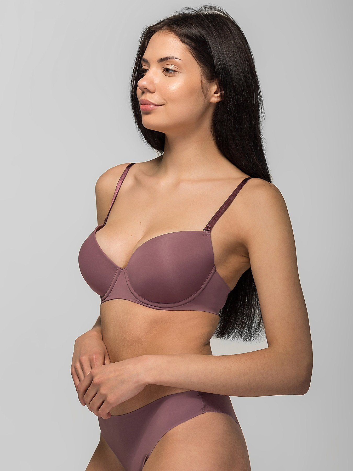 Бюстгальтер Brabrabra модель SLZ19801076_grape Фото