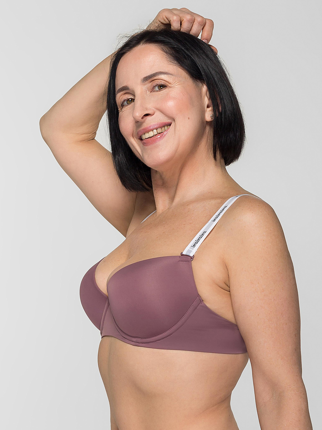 Бюстгальтер Brabrabra модель SLZ19801176_grape Фото