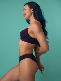 Бюстгальтер Brabrabra модель SLZ19801115_blackberry Фото