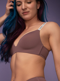 Бюстгальтер Brabrabra модель SLZ19801115_grape Фото