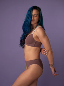 Бюстгальтер Brabrabra модель SLZ19801115_grape Фото