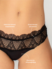 Труси Brabrabra модель SLZ24102004_black Труси Brabrabra модель SLZ24102004_black Фото