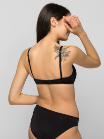 Бюстгальтер Brabrabra модель SLZ18401035_black Бюстгальтер Brabrabra модель SLZ18401035_black Фото