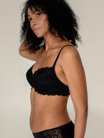 Бюстгальтер Brabrabra модель SLZ18401076_black Бюстгальтер Brabrabra модель SLZ18401076_black Фото