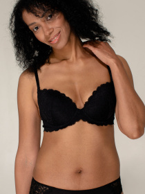 Бюстгальтер Brabrabra модель SLZ18401076_black Бюстгальтер Brabrabra модель SLZ18401076_black Фото