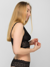 Бюстгальтер Brabrabra модель SLZ18401101_black Фото