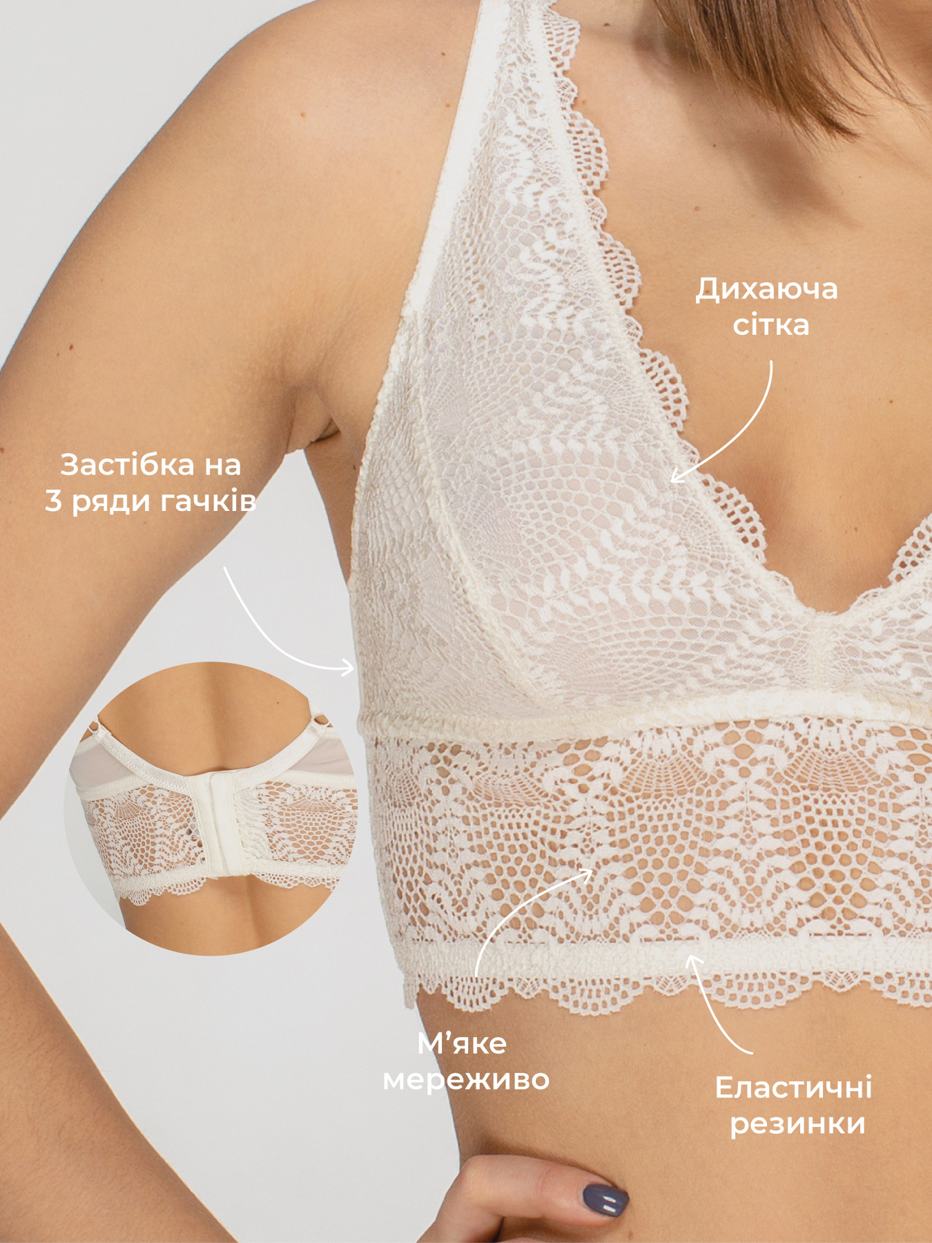 Бюстгальтер Brabrabra модель SLZ24101101_black Фото