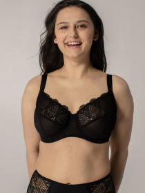 Бюстгальтер Brabrabra модель SLZ23101044_black Бюстгальтер Brabrabra модель SLZ23101044_black Фото