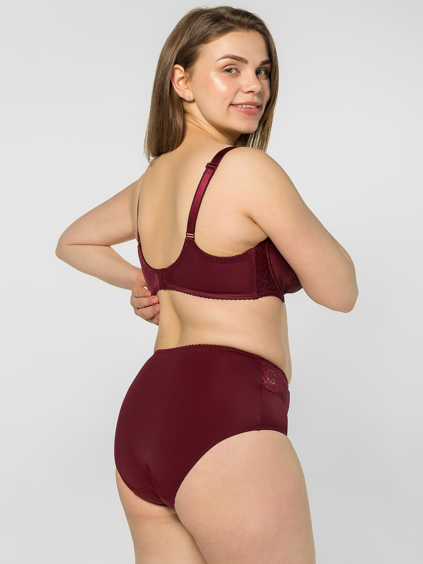 Трусы Senselle by fellina модель 22018_burgundy Фото