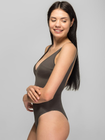 Купальник Brabrabra модель SO205400_olive Фото