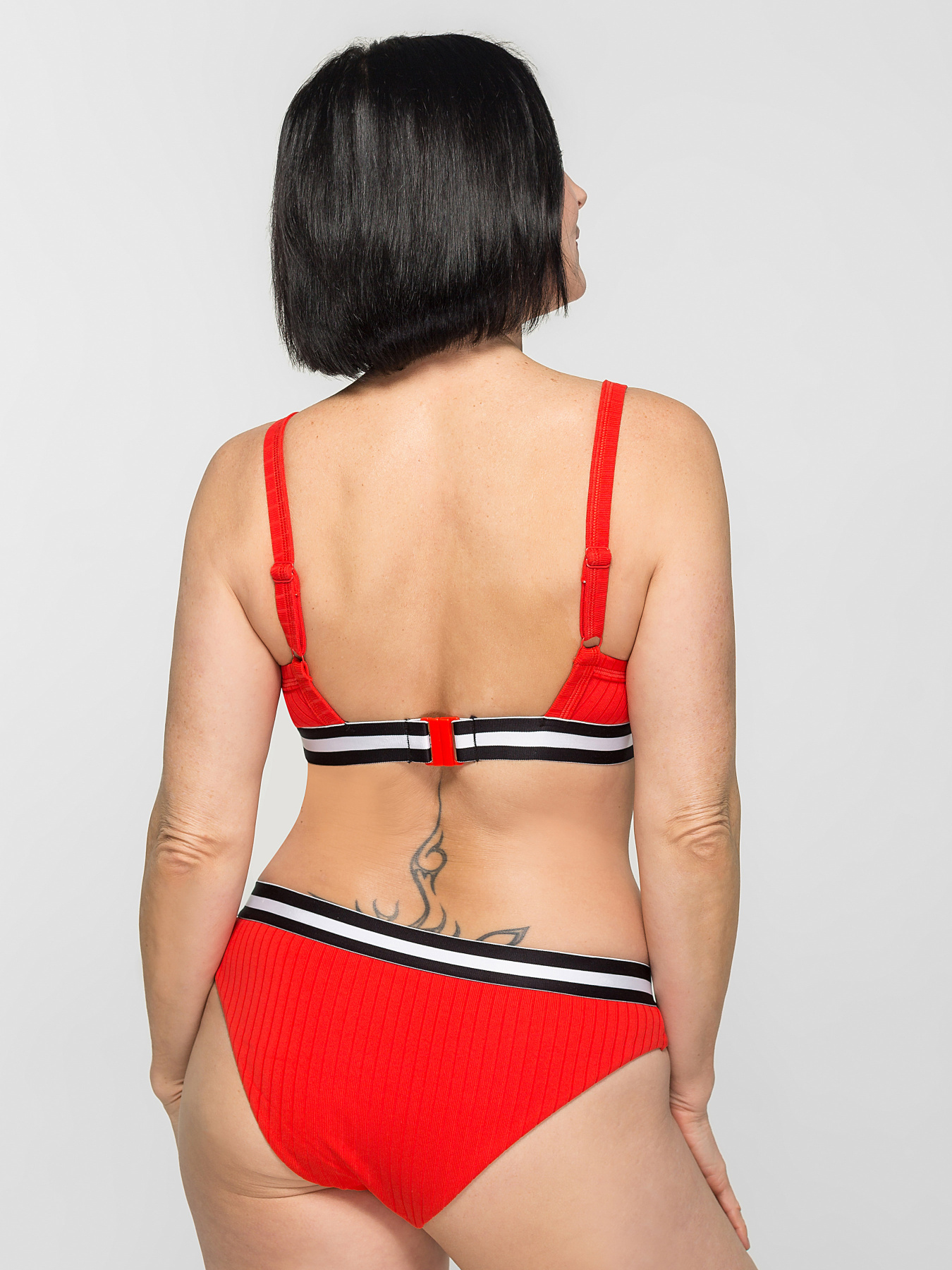 Низ купальника Brabrabra модель SO205222_red Фото