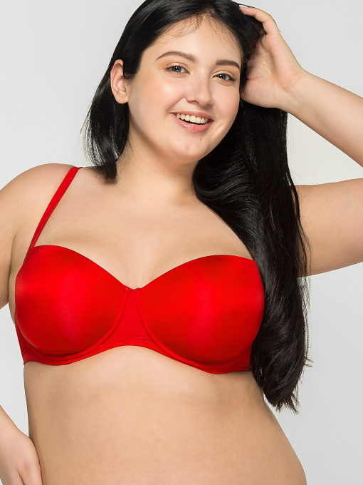 Верх купальника Brabrabra модель SO205333_red Фото