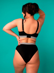 Бюстгальтер Brabrabra модель SLZ23001011_black Бюстгальтер Brabrabra модель SLZ23001011_black Фото