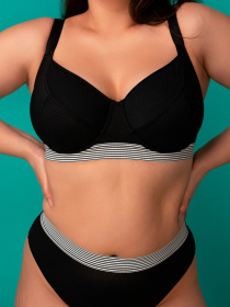 Бюстгальтер Brabrabra модель SLZ23001011_black Бюстгальтер Brabrabra модель SLZ23001011_black Фото