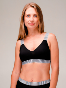 Бюстгальтер Brabrabra модель SLZ23001030_black Бюстгальтер Brabrabra модель SLZ23001030_black Фото