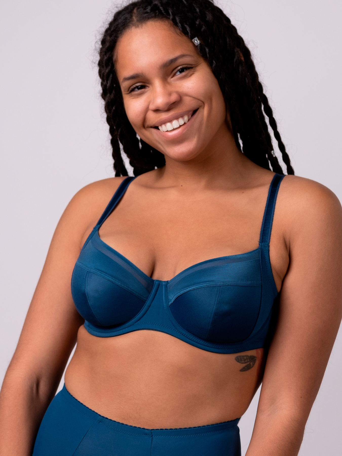 Бюстгальтер Brabrabra модель 1010051_blue Фото