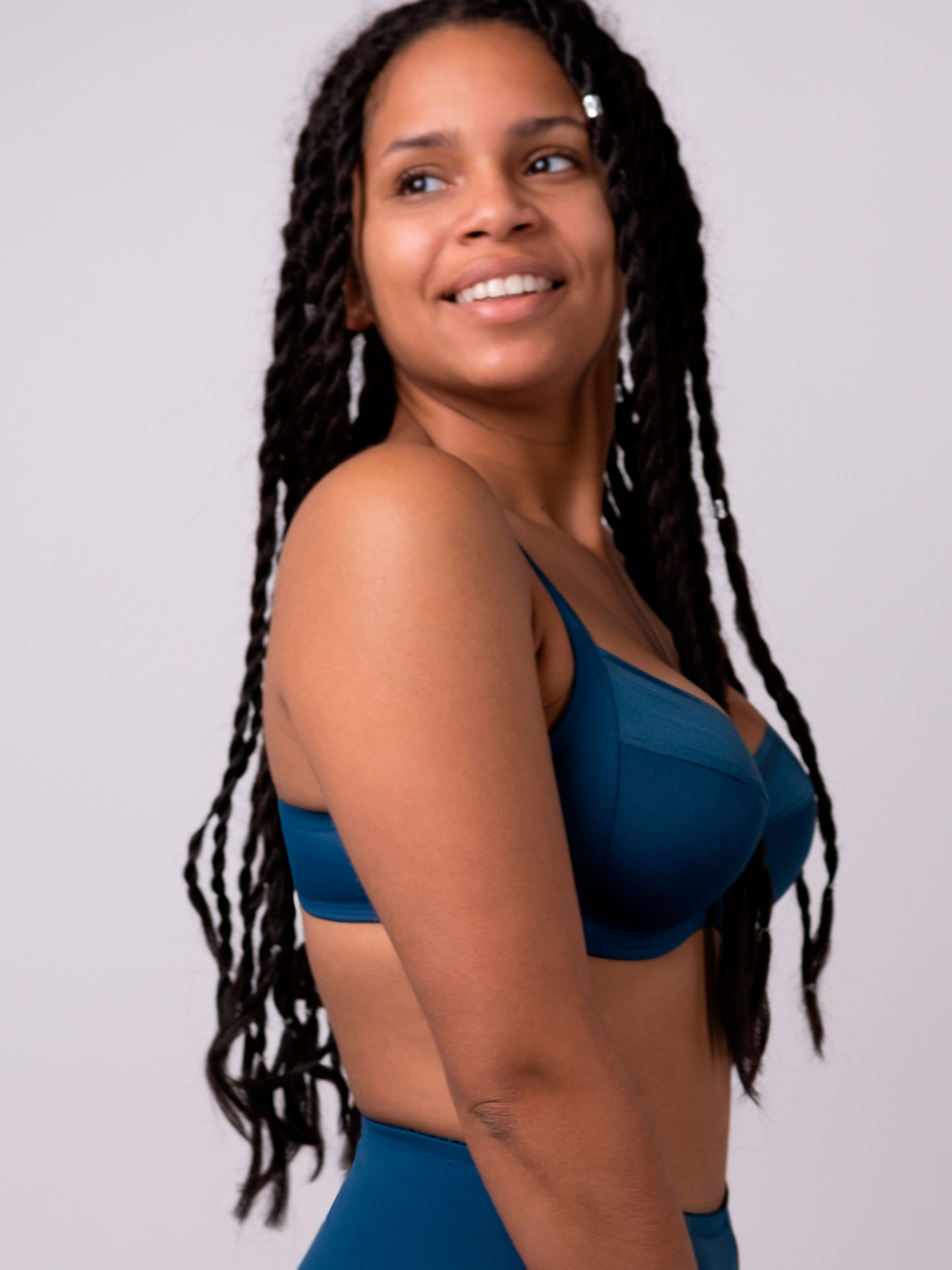 Бюстгальтер Brabrabra модель 1010051_blue Фото