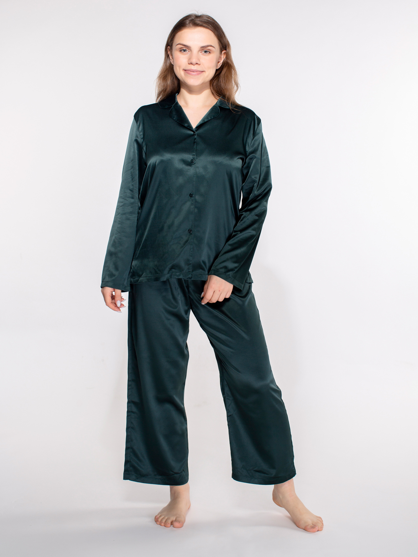 Верх пижамы Brabrabra модель HOM2008004_green Фото