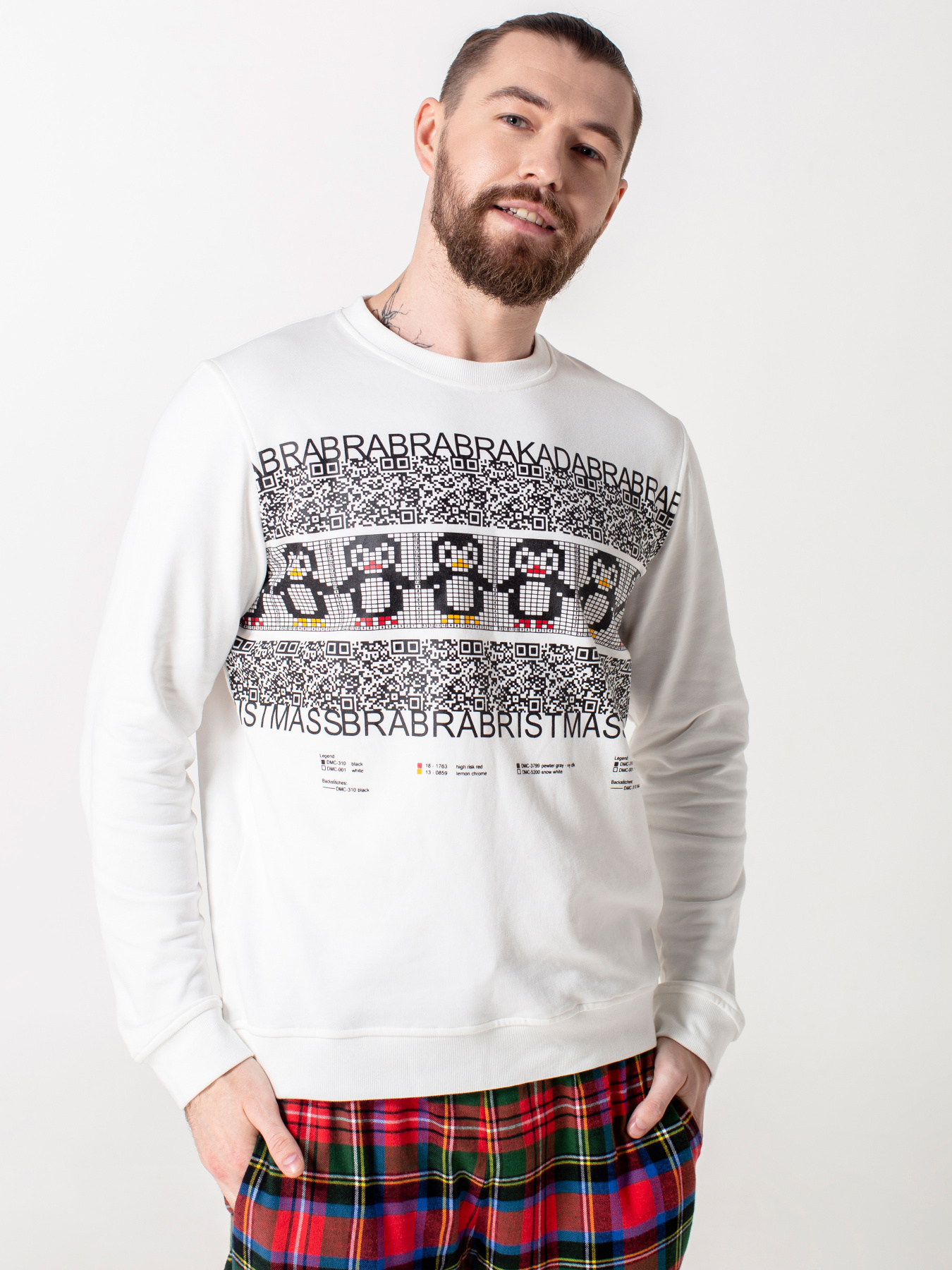 Верх пижамы Brabrabra модель HOM2009021_ivory Фото