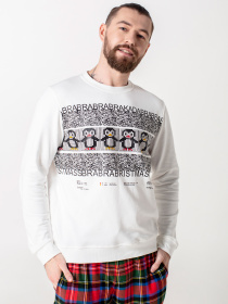 Верх піжами Brabrabra модель HOM2009021_ivory Фото