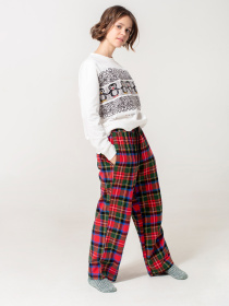 Низ піжами Brabrabra модель HOM2009030_red Фото