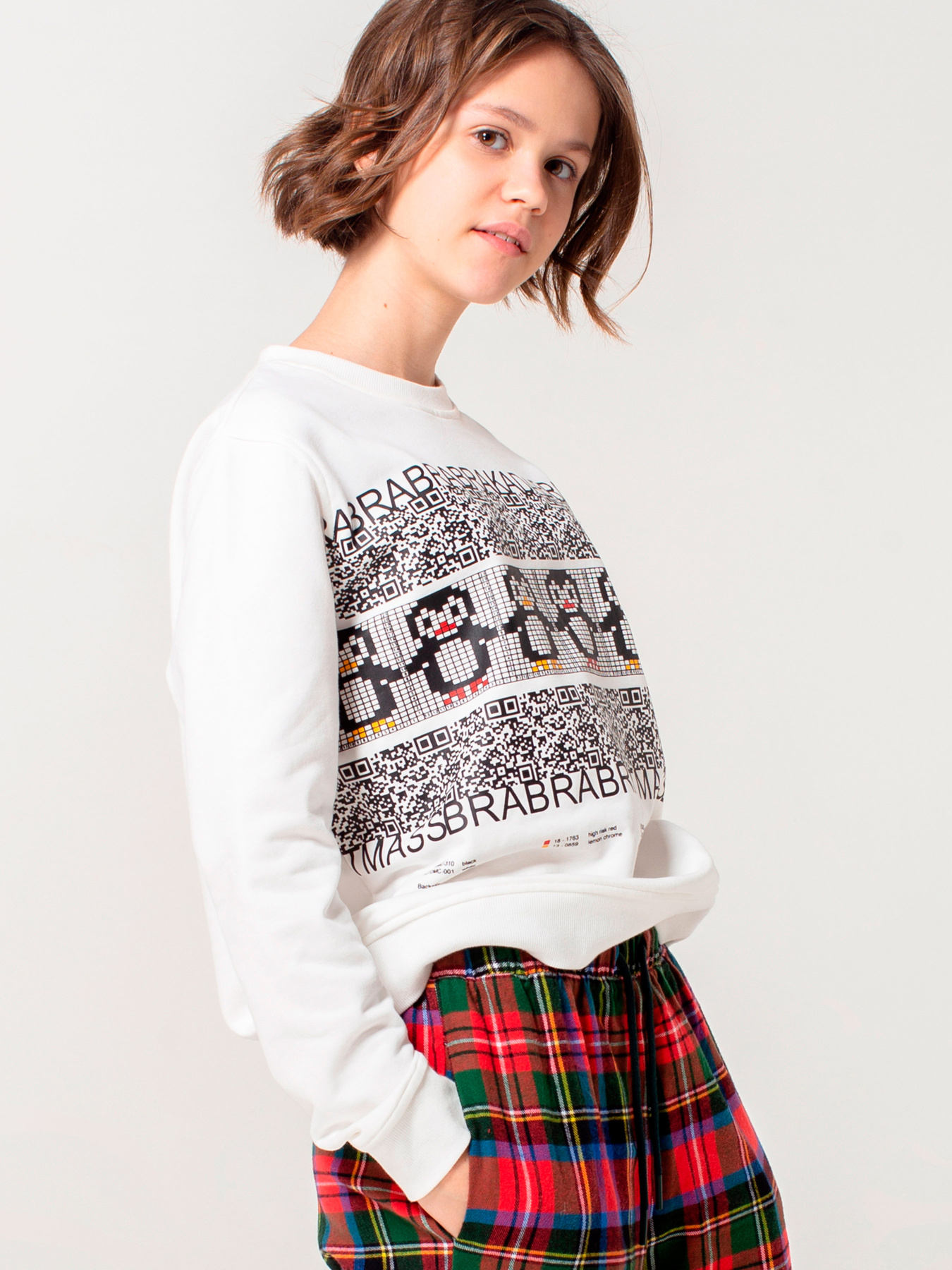 Верх пижамы Brabrabra модель HOM2009031_ivory Фото