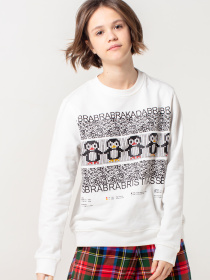 Верх пижамы Brabrabra модель HOM2009031_ivory Фото