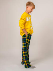 Низ піжами Brabrabra модель HOM2111030_yellow Низ піжами Brabrabra модель HOM2111030_yellow Фото