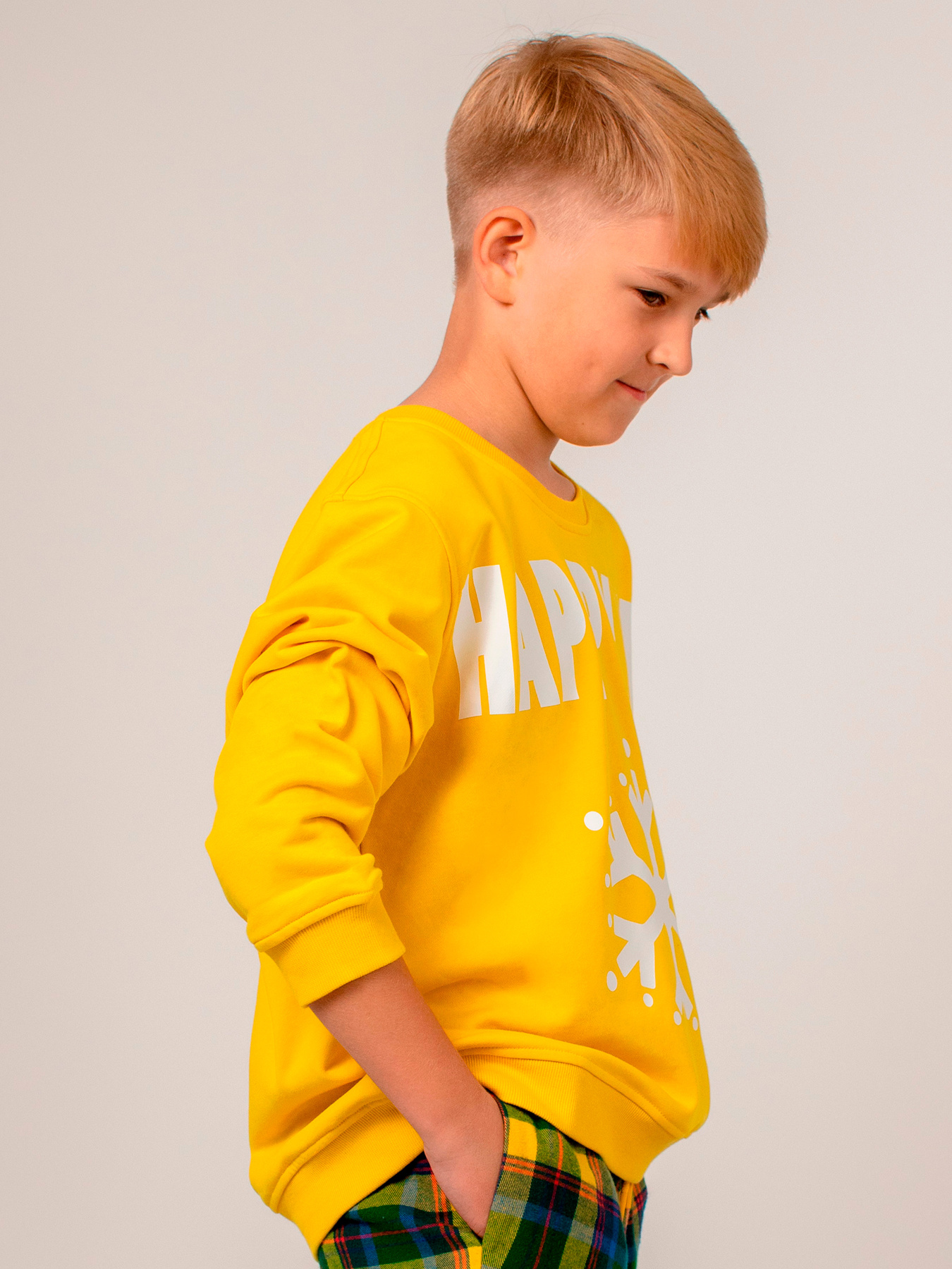 Верх піжами Brabrabra модель HOM2111031_yellow Фото