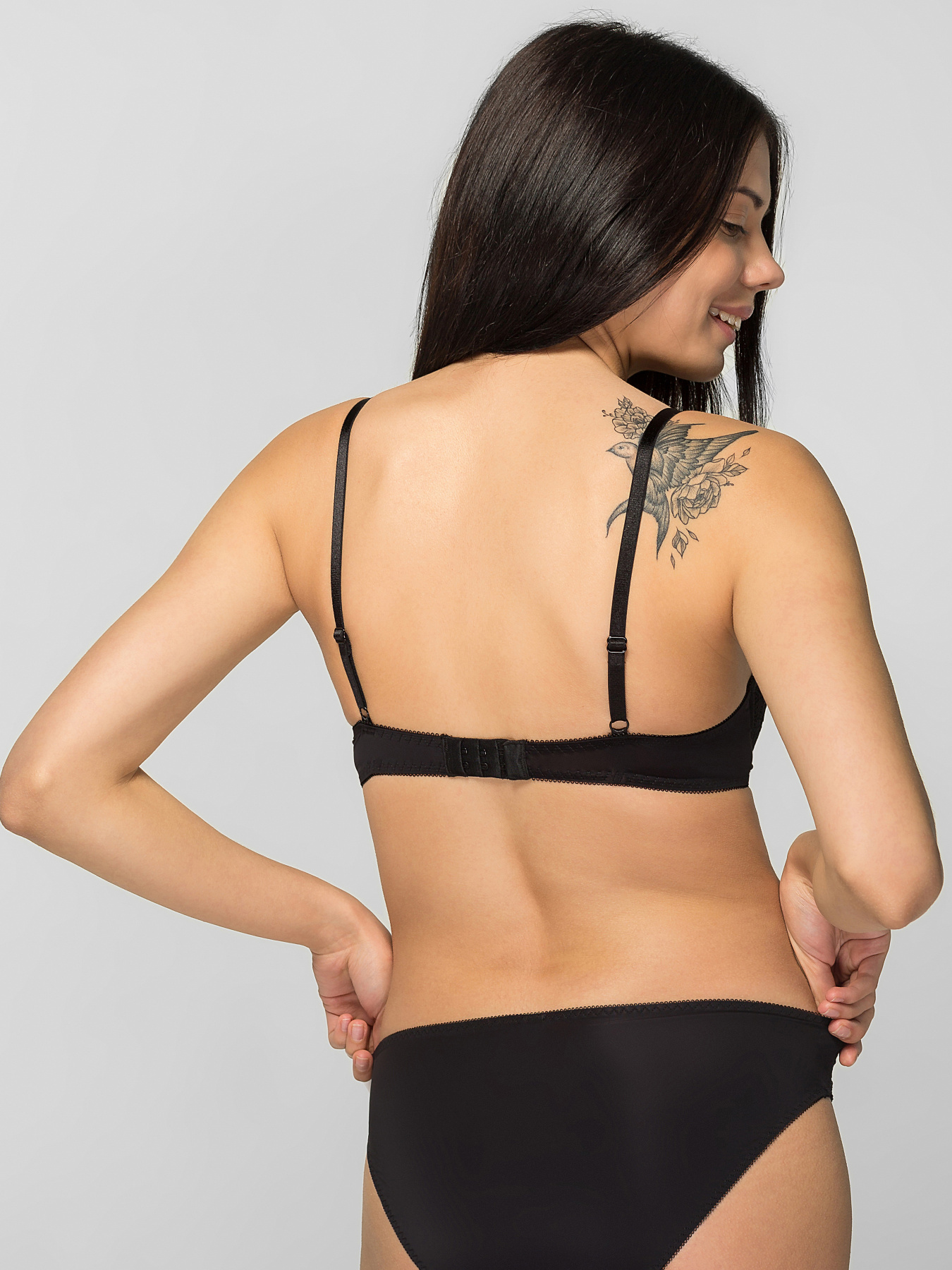 Бюстгальтер Brabrabra модель SLZ18401020_black Фото