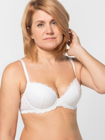 Бюстгальтер Brabrabra модель SLZ18401076_white Фото