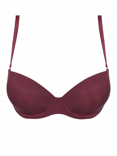 Бюстгальтер brabrabra модель SLZ19801076_burgundy — фото 3 - INTERTOP