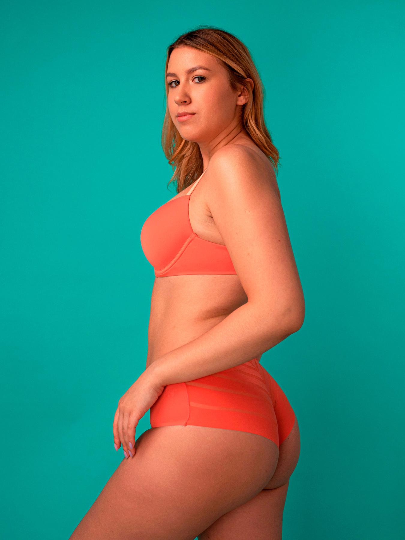 Бюстгальтер Brabrabra модель SLZ19801108_coral Фото