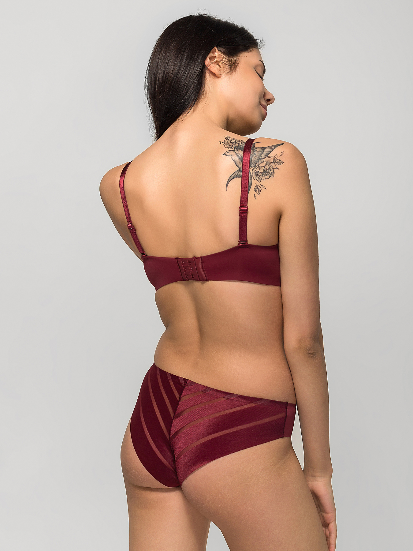 Трусы Brabrabra модель SLZ19802101_burgundy Фото