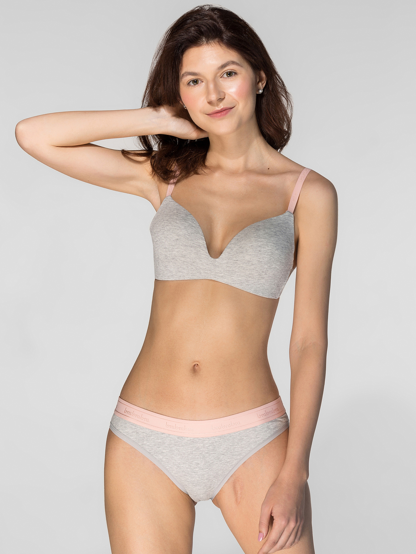Бюстгальтер Brabrabra модель SLZ23301015_gray Фото