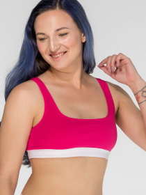 Бюстгальтер Brabrabra модель SLZ23901006_fuchsia Фото