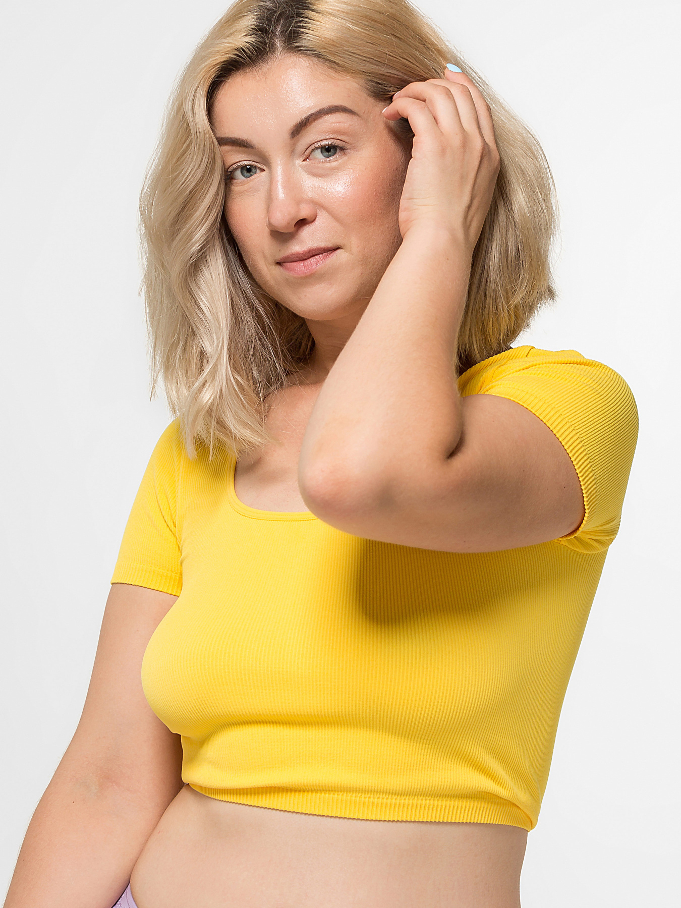 Топ Brabrabra модель SLZ23903014_yellow Фото