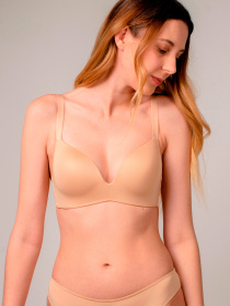 Бюстгальтер Brabrabra модель SLZ24001015_biscuit Бюстгальтер Brabrabra модель SLZ24001015_biscuit Фото