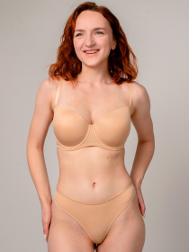 Бюстгальтер Brabrabra модель SLZ24001033_biscuit Фото