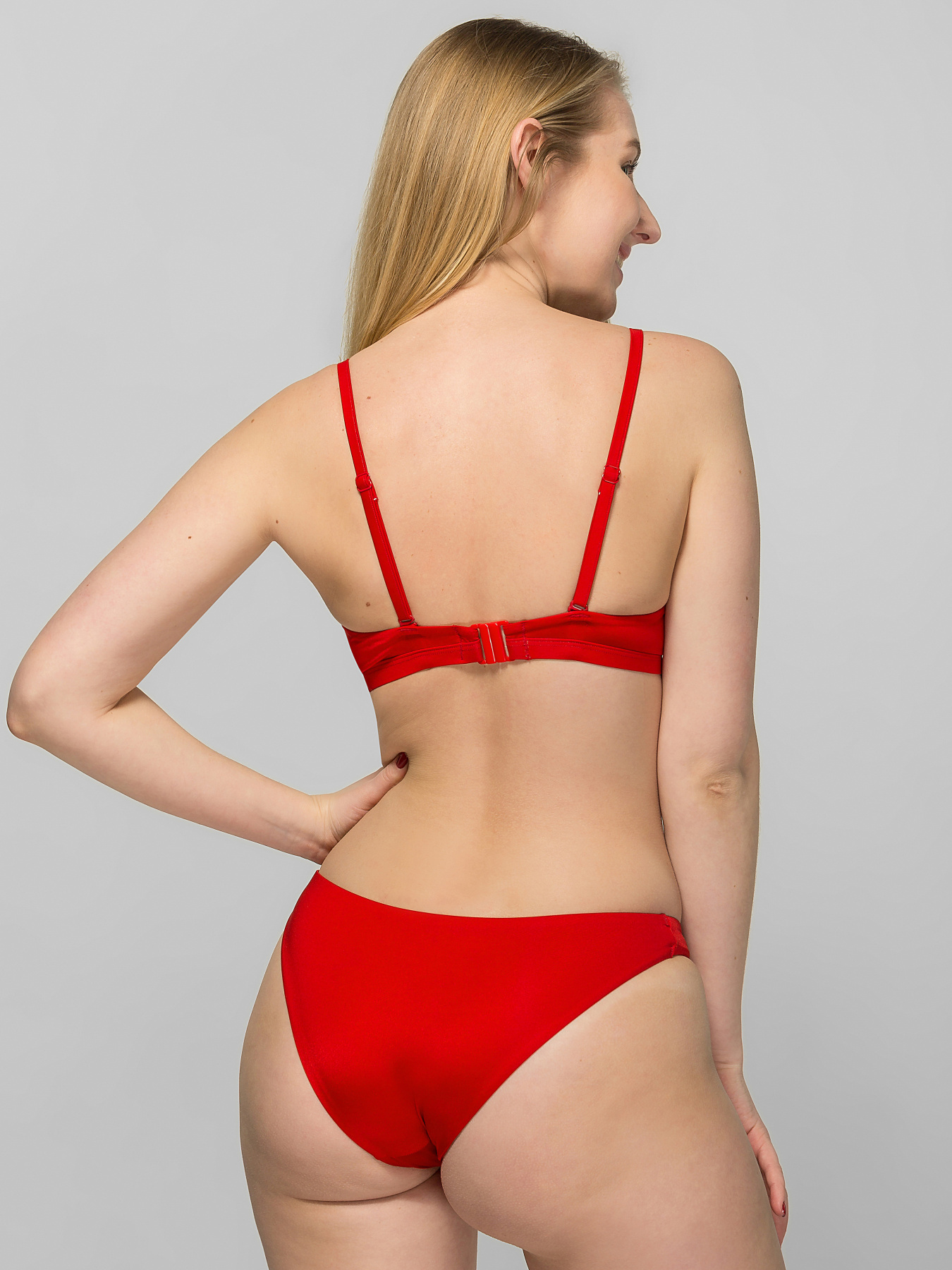 Низ купальника Brabrabra модель SO205311_red Фото