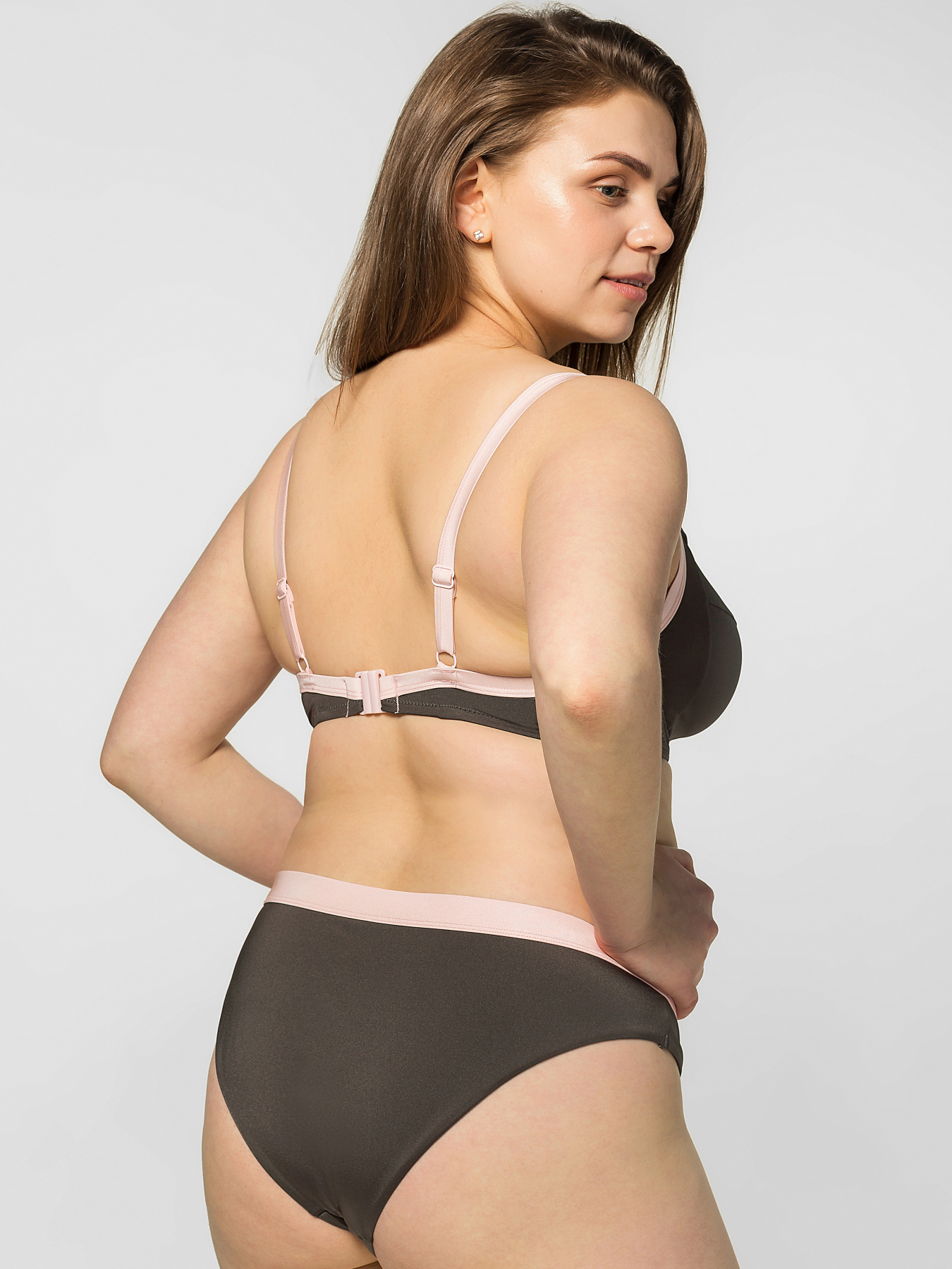 Низ купальника Brabrabra модель SO205411_olive Фото