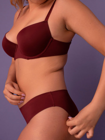 Трусы Brabrabra модель SLZ19802001_burgundy Фото