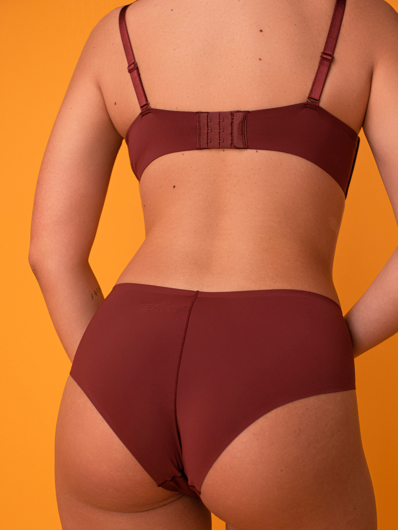 Трусы Brabrabra модель SLZ19802003_burgundy Фото