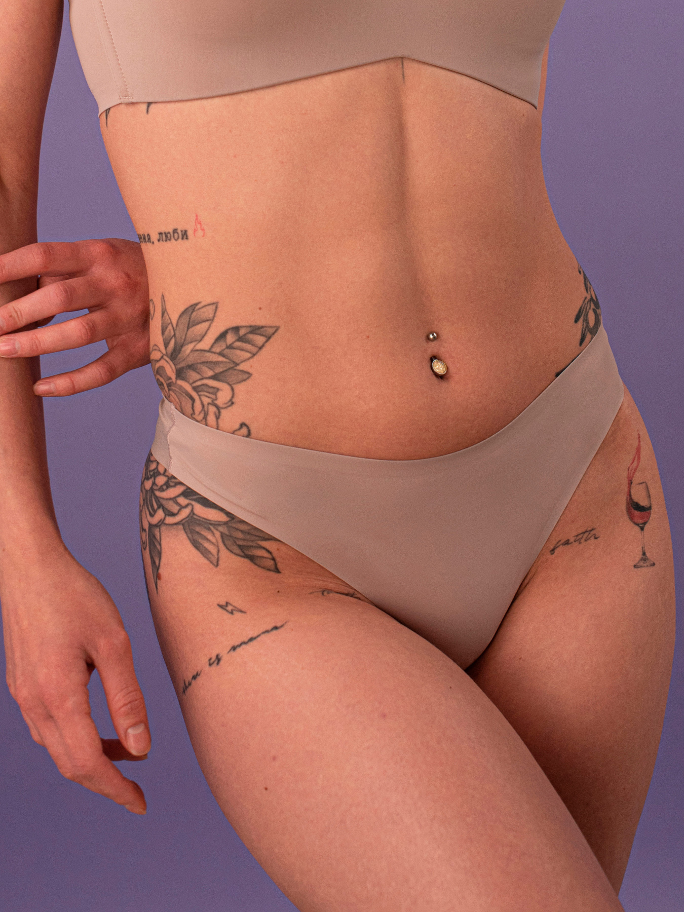 Труси Brabrabra модель SLZ19802005_pale-pink Фото